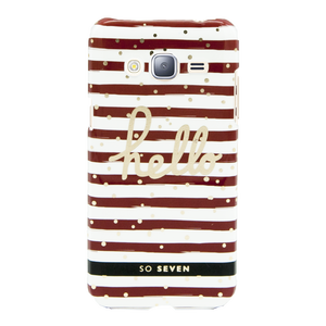 SHORE OF THE SEA red case - SAMSUNG  GALAXY J3 2016