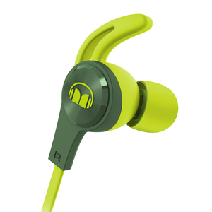 ISPORT ACHIEVE ECOUTEURS INTRA FILAIRE MIC VERT