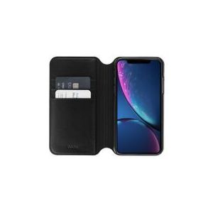 ETUI FOLIO MILANO EN CUIR NOIR: APPLE IPHONE XR