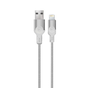 TIGER POWER CABLE USB A/LIGHTNING MFI 1.2M BLANC