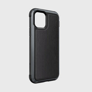 Defense Lux for iPhone 11 PRO - Black Leather