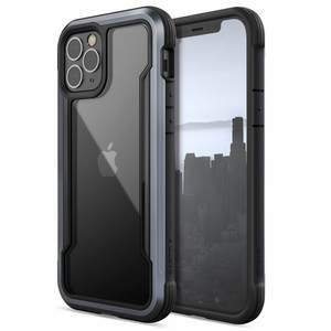 COQUE DEFENSE SHIELD NOIRE POUR IPHONE 12/12 PRO