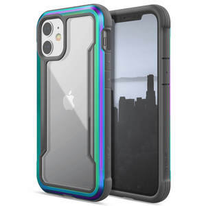 RAPTIC COQUE SHIELD IRRIDESCENT POUR IPHONE 12 MINI 