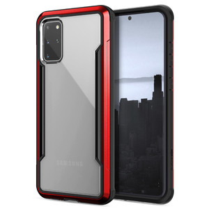 COQUE DEFENSE SHIELD ROUGE: SAMSUNG S20+/5G