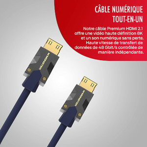 CABLE HDMI M3000 UHD 8K DOLBY VISION HDR 48GBPS 3M 