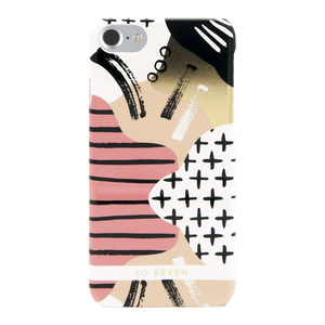 FASHION FASHION BROOKLIN PINK STRIPES CASE APPLE IPHONE 7/8