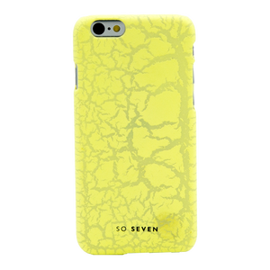  PASTEL CRACKLED YELLOW CASE iPhone 6/6S