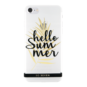 FASHION CANNES HELLO SUMMER TRANSPARENT CASE IPHONE 7/8