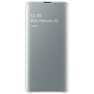 CLEAR VIEW COVER BLANC SAMSUNG S10