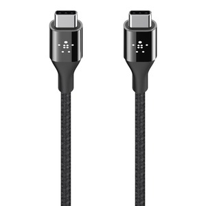 USBA USBC DURATEK 1.2M CABLE BLACK