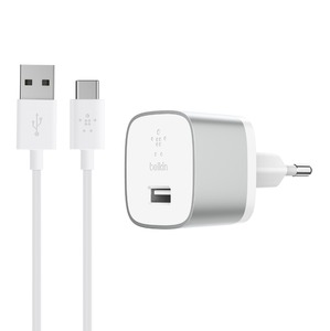 18W QUICK CHARGE QUALCOMM 3.0 USBA USBC CHARGER WHITE