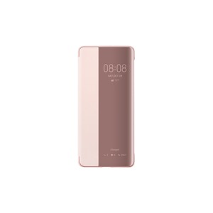 ETUI VIEW FLIP ROSE POUR HUAWEI P30 PRO