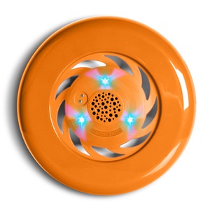 FRISBEE SPEAKER LUMINEUX ORANGE