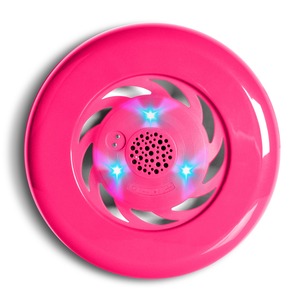 FRISBEE SPEAKER LUMINEUX PINK