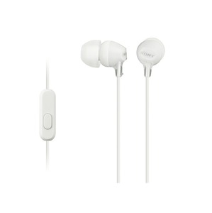 WHITE EARPHONE MONOPRIX