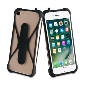 BLACK SOFT TPU UNIVERSAL CASE + NECK STRAP