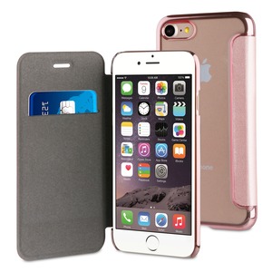 ROSEGOLD EDGE FOLIO CASE FOR APPLE IPHONE 7/8