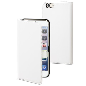 SMOOTH WHITE FOLIO SLIM CASE FOR APPLE IPHONE 6/6S