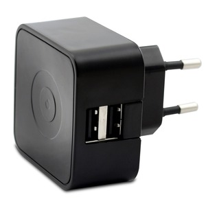 NEW 2 USB TRAVEL CHARGER 2.4A BLACK