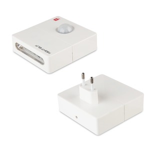 USB travel charger + emergency light (detachable)