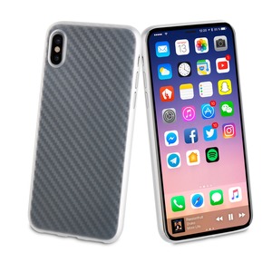 EDITION CARBON CASE TRANSPARENT FOR APPLE IPHONE X/XS