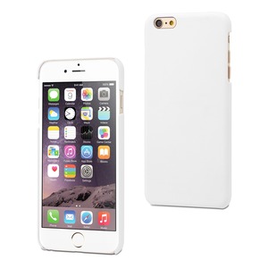 WHITE HARDCASE RUBBER FINISH APPLE IPHONE 6+/6S+