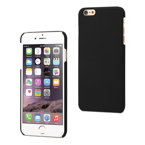 BLACK HARDCASE RUBBER FINISH APPLE IPHONE 6+/6S+