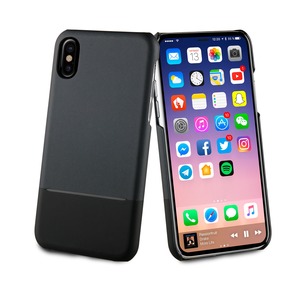 SKIN CASE EDITION DOUBLE PU CASE BLACK FOR APPLE IPHONE X/XS