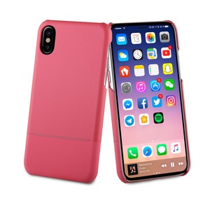 SKIN CASE EDITION DOUBLE PU CASE PINK FOR APPLE IPHONE X/XS