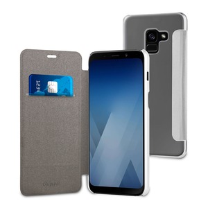 FOLIO CASE SILVER FOR SAMSUNG GALAXY A8