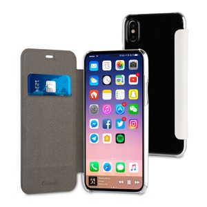 FOLIO CASE WHITE FOR APPLE IPHONE X/XS