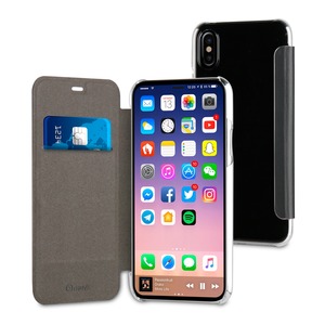 FOLIO CASE BLACK FOR APPLE IPHONE X/XS