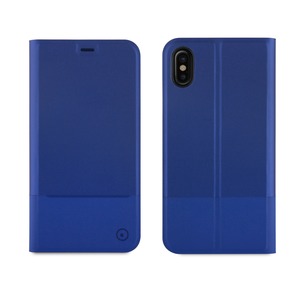 FOLIO STAND EDITION DOUBLE PU BLUE FOR APPLE IPHONE X/XS