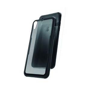 GLASSKIN GLASS ARMOUR TPG + CASE BLACK FRAME FOR IPHONE XR