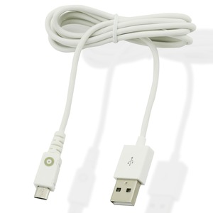 NEW WHITE USB MICRO USB STRAGHT CABLE 1A CHARGE & SYNC 1M