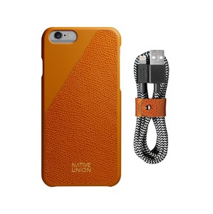 CLICLEATHER IPHONE 6/6S & BELT CABLE BUNDLE - GOLD