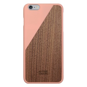 COQUE CLIC WOODEN ROSE APPLE IPHONE 6/6S - VERSION 2