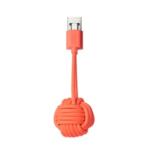 NATIVE UNION KEY CABLE MICRO USB CORAL