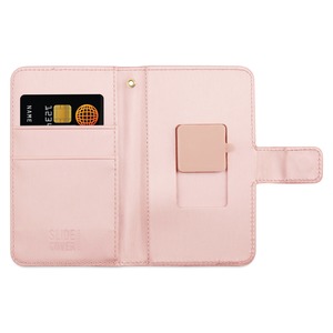 SLIDECOVER FOLIO UNIVERSAL ROSEGOLD METAL SIZE S