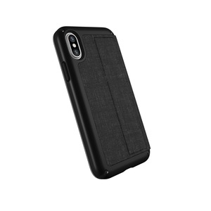 PRESIDIO FOLIO TISSU NOIR POUR IPHONE X/XS