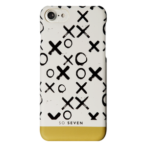 GRAPHIC MOTIVE XO + YELLOW CASE FOR APPLE IPHONE 7/8