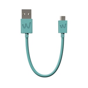 CABLE USB/MICRO-USB 20CM BLEEN