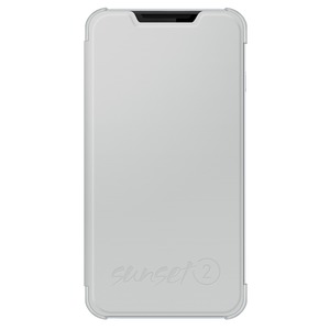 FOLIO COVER BACK CASE WHITE WIKO SUNSET 2