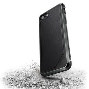 CASE DEFENSE LUX BLACK LEATHER IPHONE SE/8/7 2020