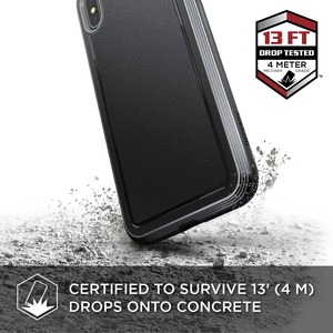 COQUE DEFENSE ULTRA FOR IPHONE 6.5 - BLACK