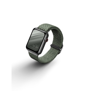 ASPEN BRACELET TRESSE APPLE WATCH 40 38MM VERT CYPRES