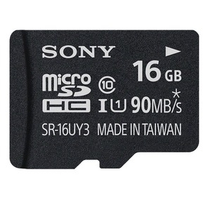 CARTE MICRO SD 16G CLASS 10 AVEC ADAPTATEUR SD ORIGINE SONY