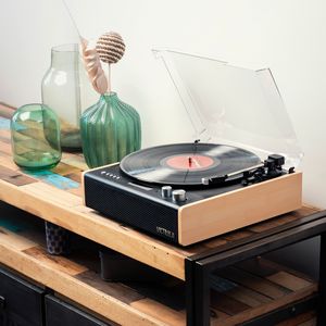 PLATINE VINYLE BLUETOOTH ULTRA COMPACTE EASTWOOD BAMBOO