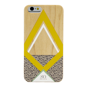 WOOD ART YELLOW FOR APPLE IPHONE 6/6S