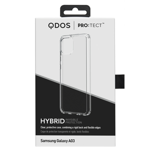 COQUE HYBRID CLEAR TRAITEMENT ANTI RAYURES SAMSUNG GALAXY A03